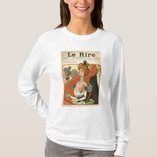 Camiseta Caricatura de um Marquise francês