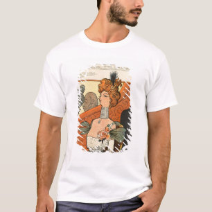 Camiseta Caricatura de um Marquise francês