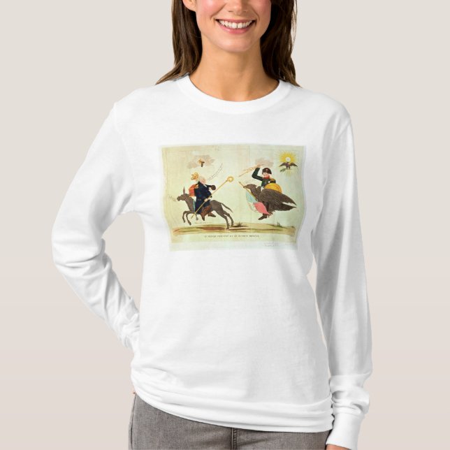Camiseta Caricatura 'dos cem dias (Frente)