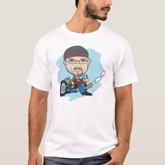 Camiseta caricatura dos desenhos animados
