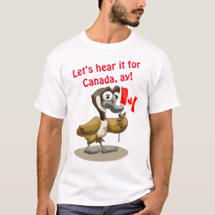 Camiseta Caricatura - Ganso Canadense