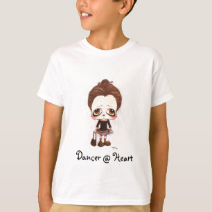 Camiseta Caricatura nova do dançarino