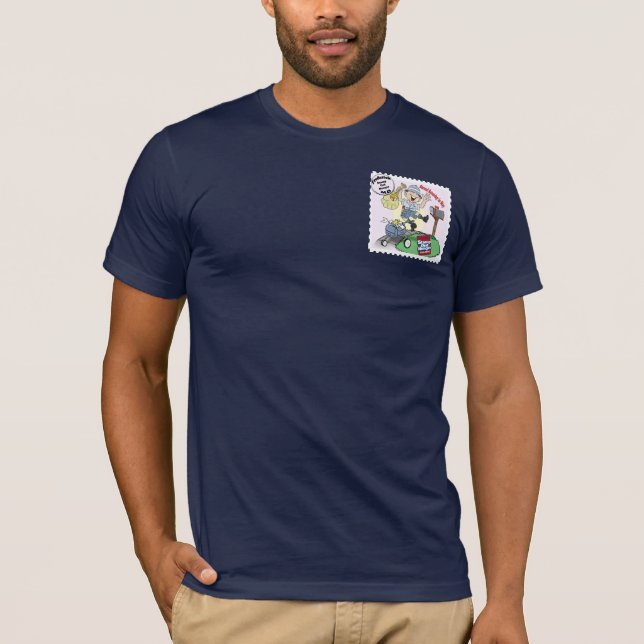 Camiseta "Carimbe para fora a fome" Frederick, DM (Frente)