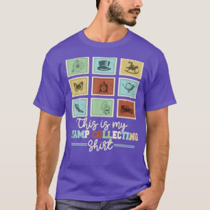 Camiseta Carimbo Coletor Coletor Engraçado Homens Engraçado