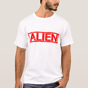 Camiseta Carimbo de alienígena