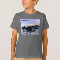 Carimbo de Baleias Killer do Alaska