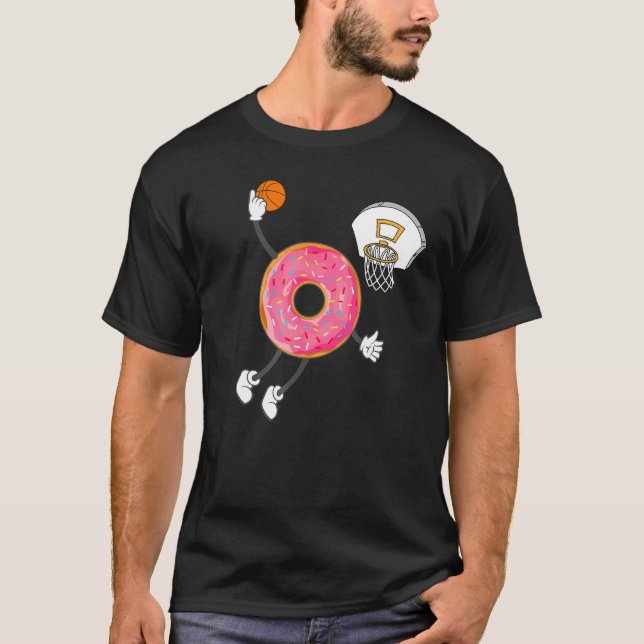 Camiseta Carimbo de Comida do Buraco Rosquinha (Frente)