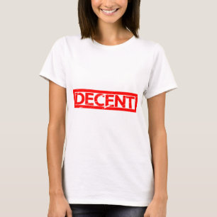 Camiseta Carimbo Decente