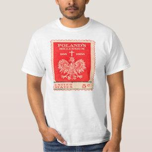 Camiseta Carimbo do Milênio Polônia
