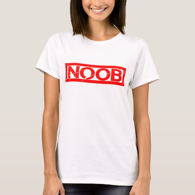 Camiseta Carimbo do Noob (Frente)