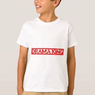 Camiseta Carimbo Drama King