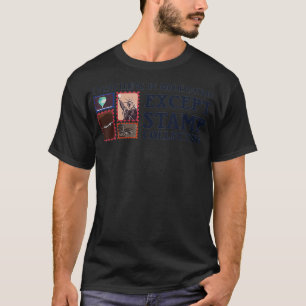 Camiseta Carimbo Engraçado Coleta de Carimbo Legal do Pres
