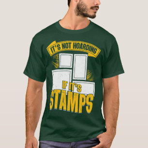 Camiseta Carimbo Funny Stamp Coletando Presente Coletor
