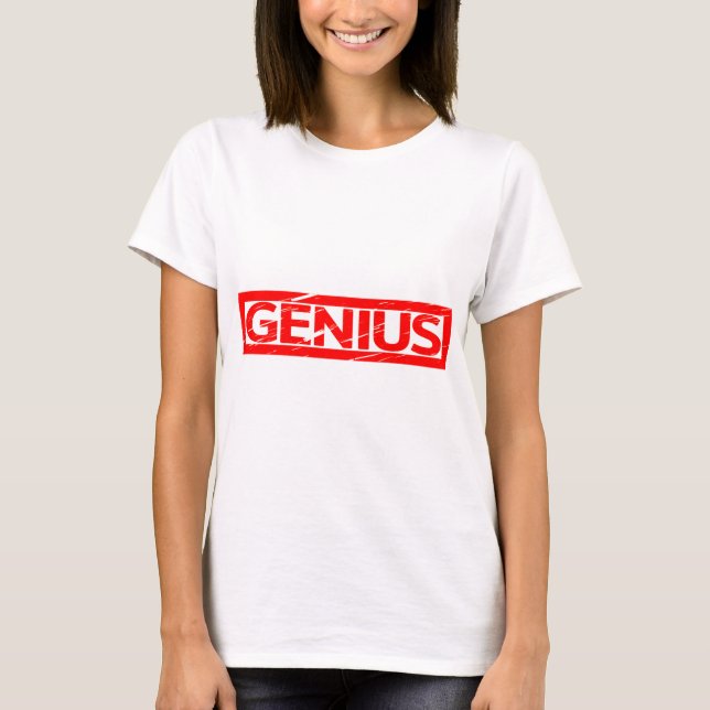 Camiseta Carimbo Genius (Frente)
