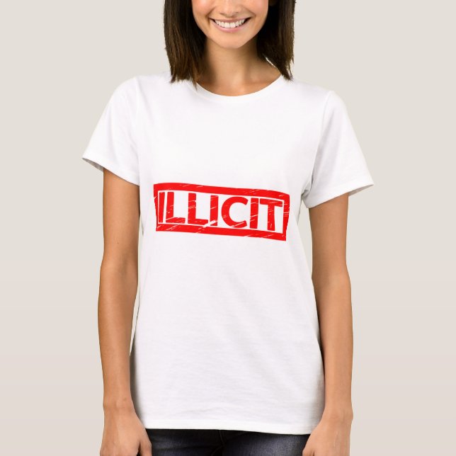 Camiseta Carimbo Ilícito (Frente)
