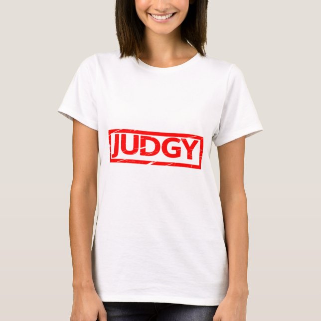 Camiseta Carimbo Judgy (Frente)