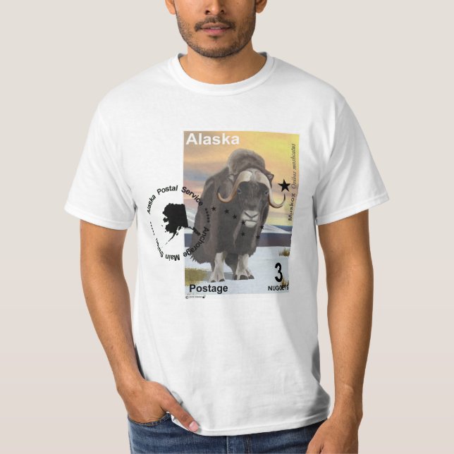 Camiseta Carimbo Muskox Souvenir (Frente)