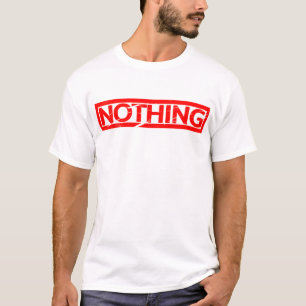 Camiseta Carimbo Nada