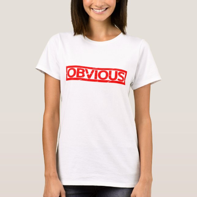 Camiseta Carimbo Óbvio (Frente)