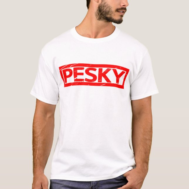 Camiseta Carimbo Pesky (Frente)