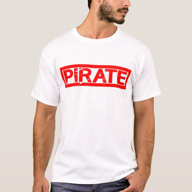 Camiseta Carimbo Pirata (Frente)
