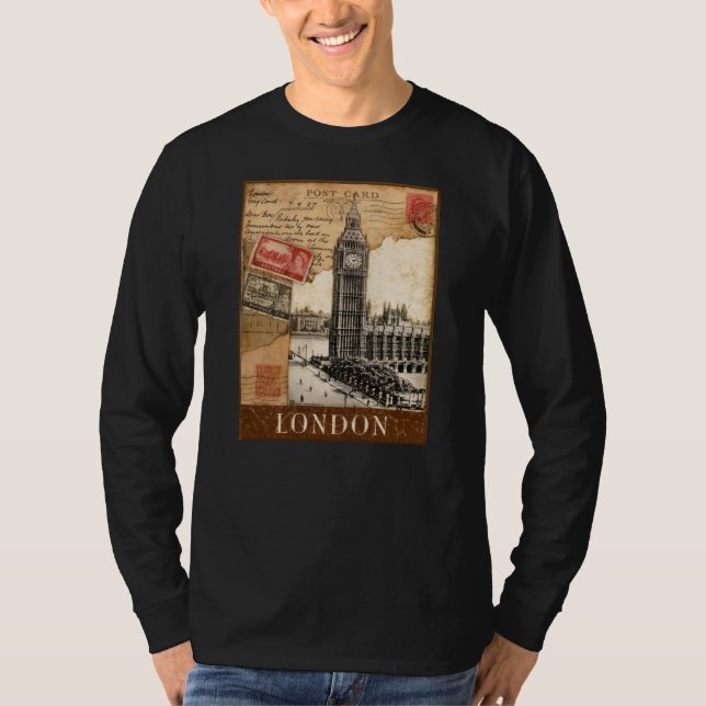 Camiseta Carimbo postal, Londres (Frente)