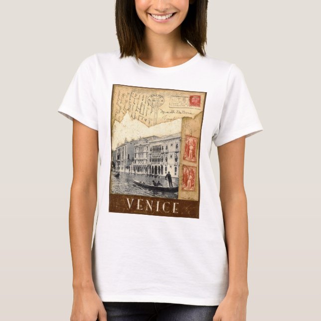 Camiseta Carimbo postal, Veneza (Frente)