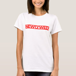 Camiseta Carimbo recém-casado