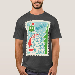 Camiseta Carimbo Santa Claus Feliz Natal