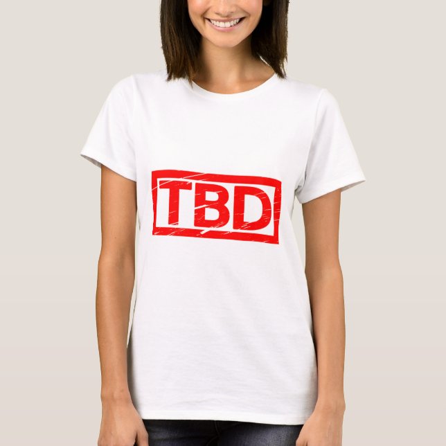 Camiseta Carimbo TBD (Frente)