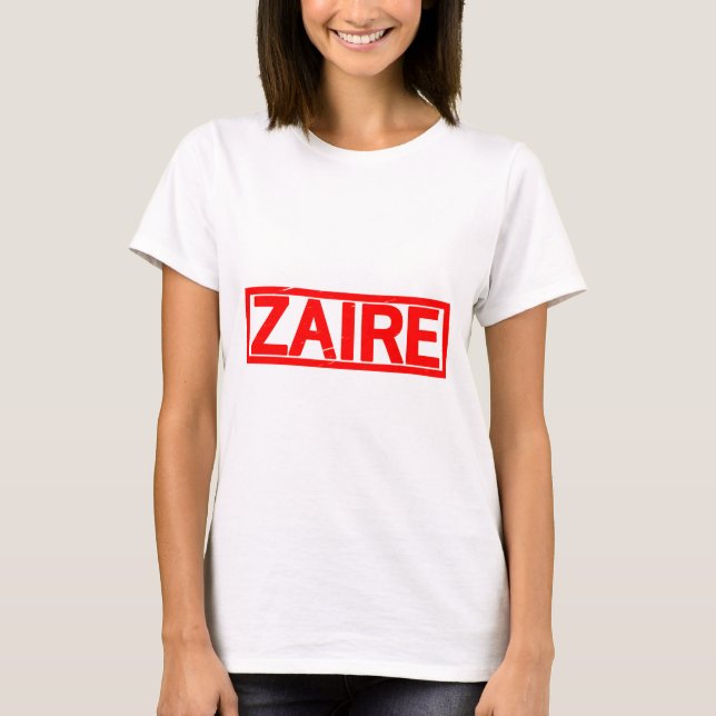 Camiseta Carimbo Zaire (Frente)