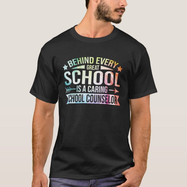 Camiseta Caring School Counselor (Frente)