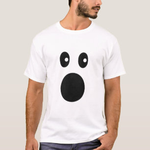 Camiseta Carinha Emoji Minimalista de Choque Divertido
