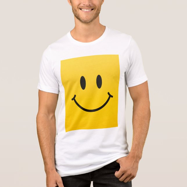 Camiseta Carinha Feliz  (Frente)