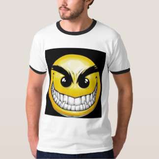 Camiseta carinha-sorridente-ruim