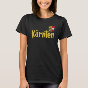 Camiseta Caríntia Áustria Klagenfurt caminhando com o tradi