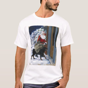 Camiseta Carl que ajuda Papai Noel de <Carl's Christmas> b