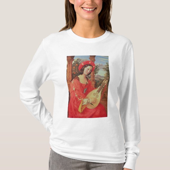 Camiseta Carla Bianca von Quandt, c.1820 (óleo em canvas) (Frente)