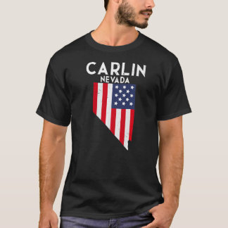 Camiseta Carlin Nevada EUA State America Viagem Nevadan