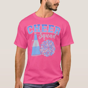 Camiseta Carlina de Cheerleader Engraçada Esquadrão de Chee