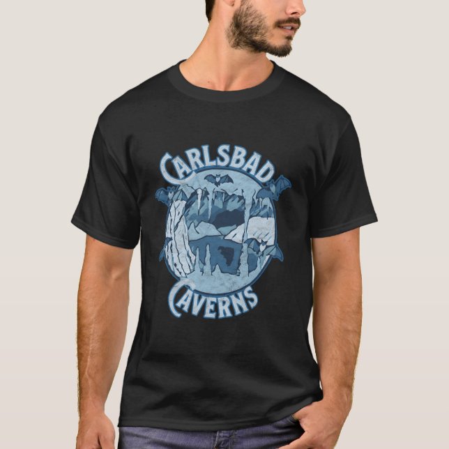 Camiseta Carlsbad Caverns National Park Cave Bat (Frente)