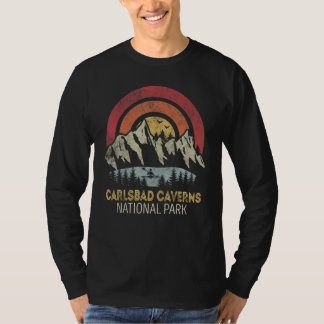 Camiseta Carlsbad Caverns National Park Mountain Sunset Sun