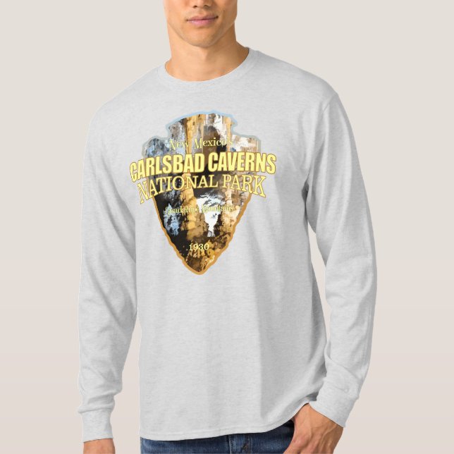 Camiseta Carlsbad Caverns NP (Ponta de seta) (Frente)