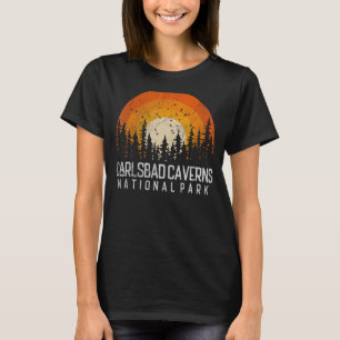 Camiseta Carlsbad Caverns US National Park Novo México Vint