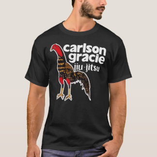 Camiseta Carlson Gracie Team Logo Rooster Essential T-Shirt