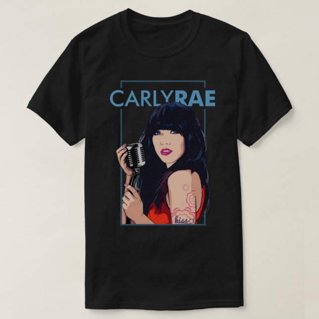 Camiseta CARLY RAE JEPSENN - T-Shirt essencial (Frente do Design)