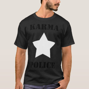 Camiseta Carma Police White Star