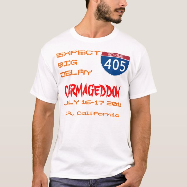 Camiseta CARMAGEDDON, 16-17 de julho de 2011, L.A. CA (Frente)