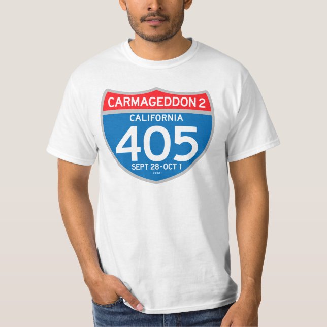 Camiseta CARMAGEDDON 2 nos 405 (camisa leve) (Frente)