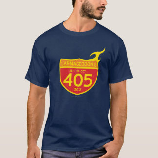 Camiseta CARMAGEDDON 2 os 405 NO FOGO! (camisa escura)